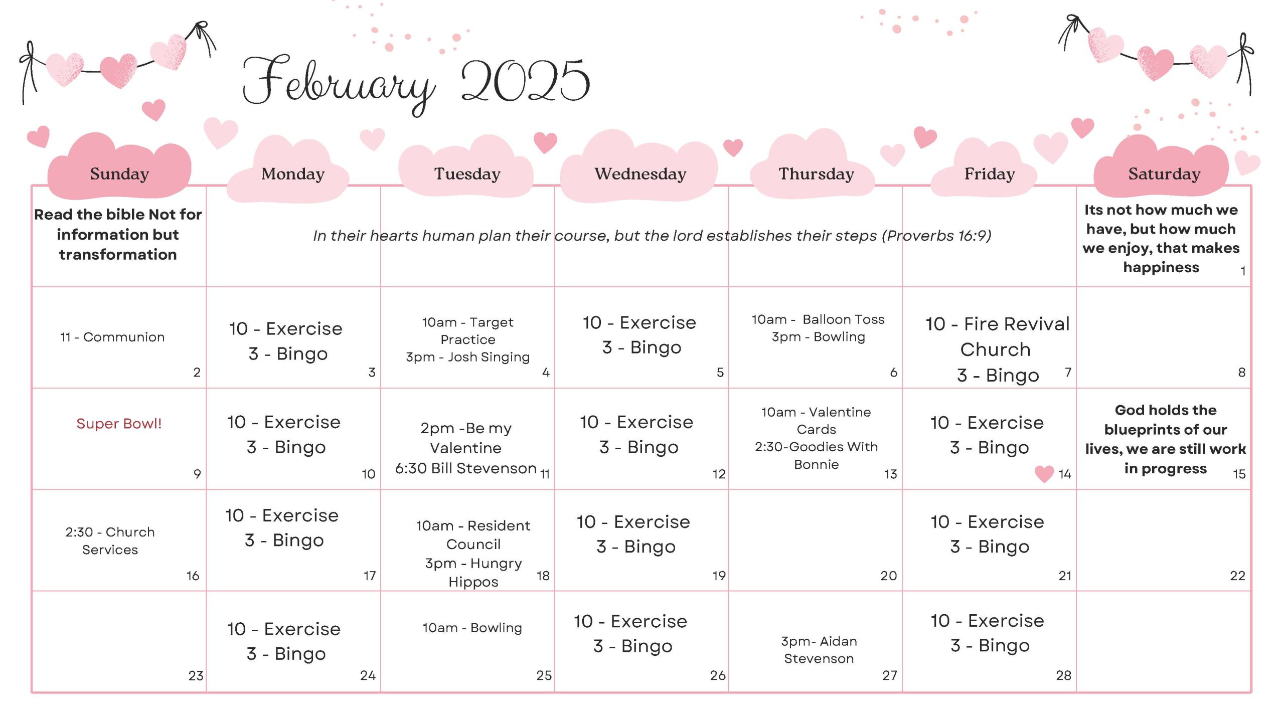 ALF January 2025 Calendar