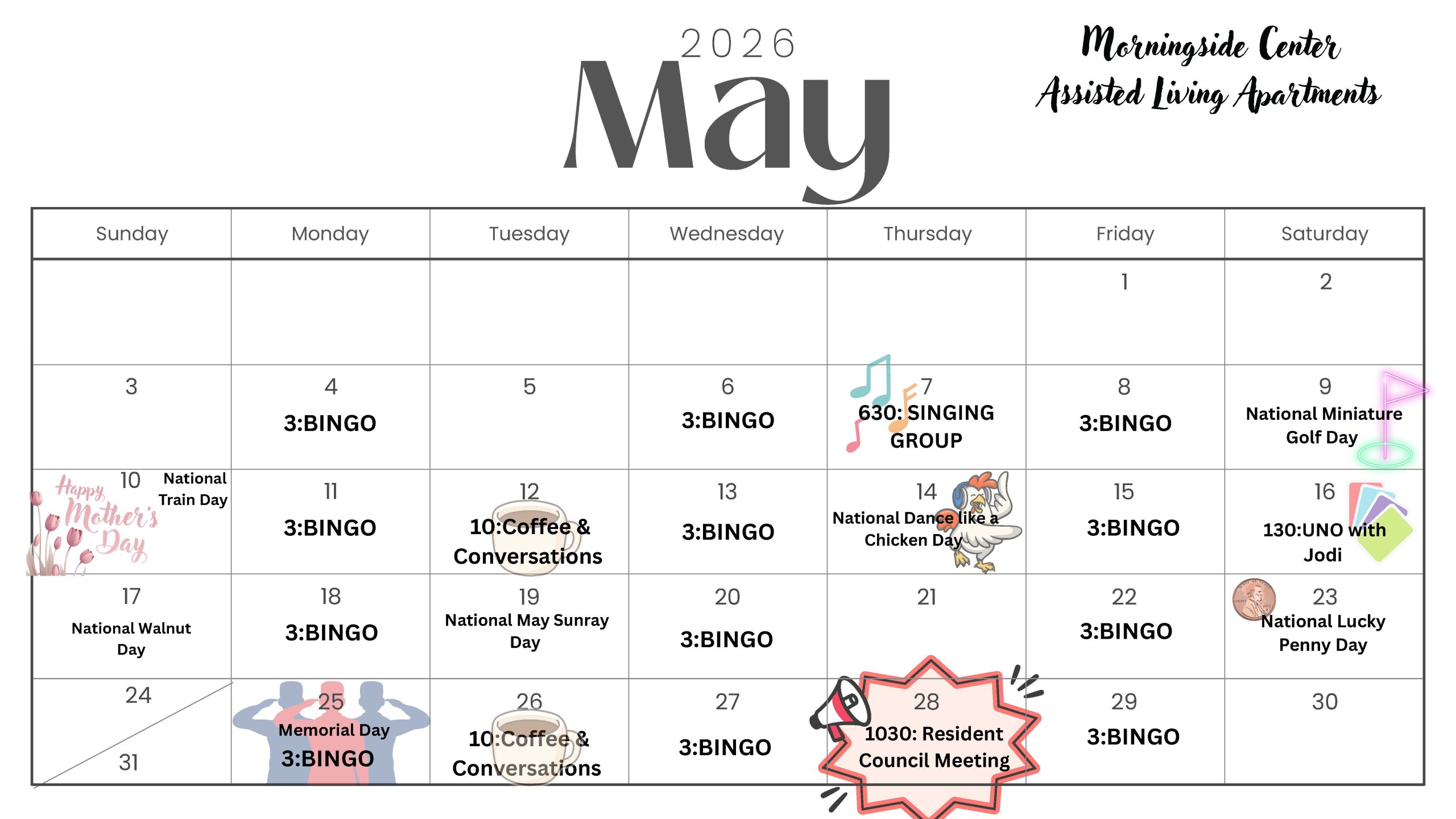 May Activities